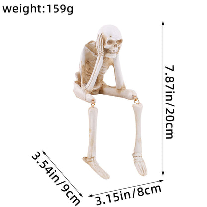 Halloween Skeleton Ornaments (Set of 3)